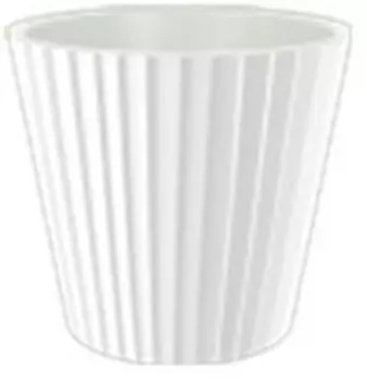 Горшок для цветов ингрин сэнд д28 см 10.5 л дренажная вставка белый ig640310048