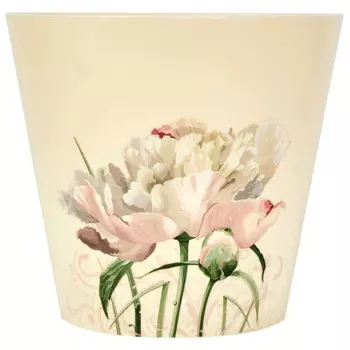 Горшок для цветов лондон деко д23 см 5 л садовый пион ing6206 сп