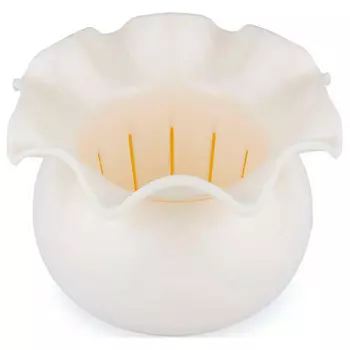 Горшок для фиалок аленький цветочек 0.7 л кремовый техоснастка