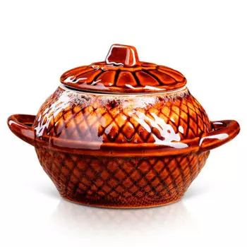 Горшок для запекания 0.5 л керамика 1129328