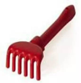 Грабельки детские рыжий кот №2 21см и-0006