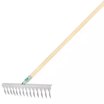 Грабли 14-зубые 360 мм с черенком витые 617525