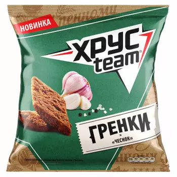 Гренки хрустим 89 г чеснок