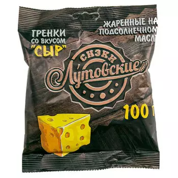 Гренки лутовские 100 г сыр