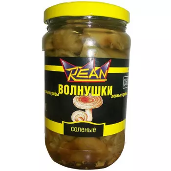 Грибы реан 350г волнушки соленые ст/б