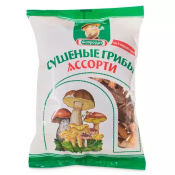 Грибы сушеные экопрод 50г ассорти