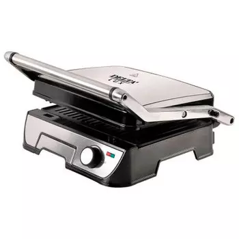 Гриль дельта люкс серебристый