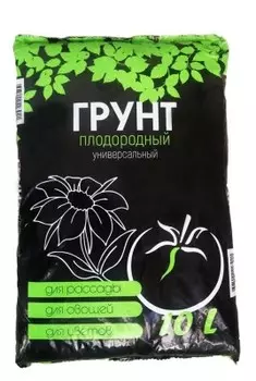 Грунт универсальный плодородный 10 л селигер