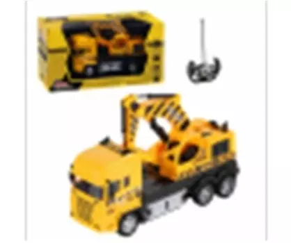 Грузовик-экскаватор авто драйв 27hz 4 канала/свет р/у в/к jb1167931