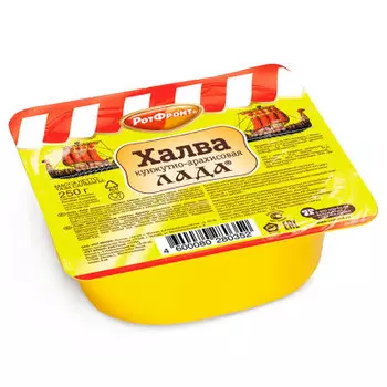 Халва лада 250 г рот фронт