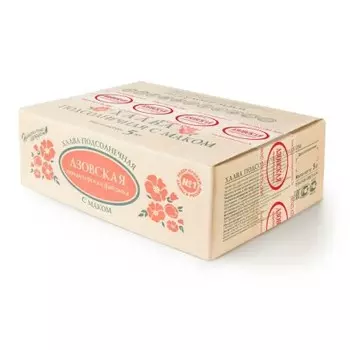 Халва подсолнечная с маком азовская кф