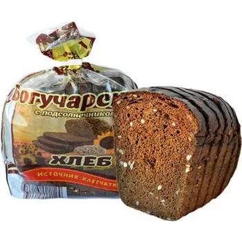 Хлеб богучарский с подсолнечником нарезанный 400г Ваш хлеб