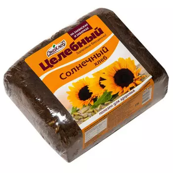 Хлеб целебный солнечный нарезанный 400г Экохлеб