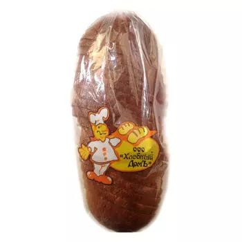 Хлеб губкинский нарезанный 400г хлебный домъ