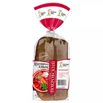 Хлеб покровский нарезанный 300 г свежий хлеб