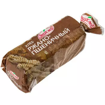 Хлеб ржано-пшеничный нарезанный 450г Экохлеб