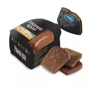 Хлеб ржаной край нарезанный 300г коломенское