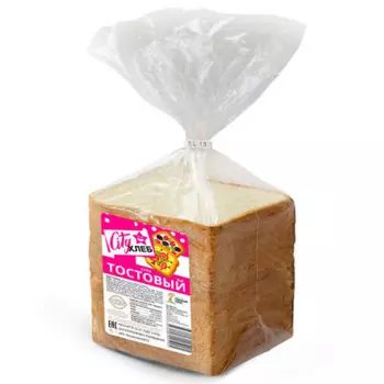 Хлеб тостовый мультизерновой нарезанный 275г свежий хлеб
