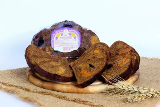 Хлеб заварной фруктовый нарезанный 300г Орловский хлебокомбинат