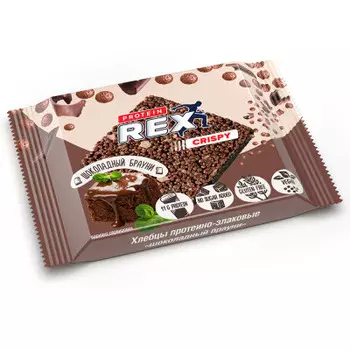 Хлебцы протеино-злаковые ProteinRex 55г шоколадный брауни