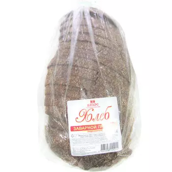 Хлебец заварной пряный нарезанный 500г колос