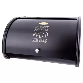 Хлебница 30*26*17см Agness черное золото 790-164