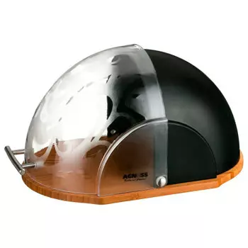 Хлебница 36*26*20 см агнесс деревянная комбинированной крышкой 938-011 938-011