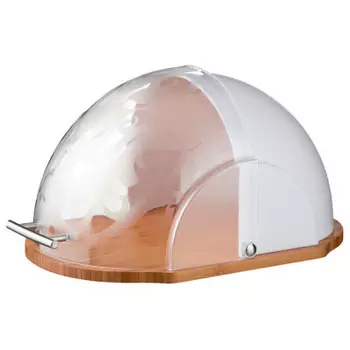 Хлебница 36*26*20 см агнесс деревянная с комбинированной крышкой 938-009