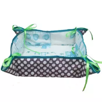 Хлебница-сухарница хлопок