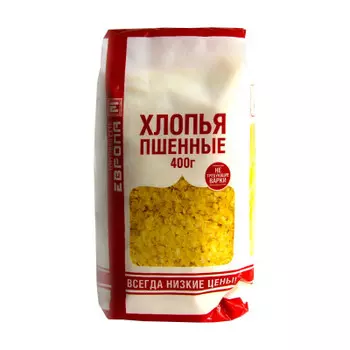 Хлопья Европа пшенные 400г