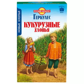 Хлопья русский продукт 400 г кукурузные