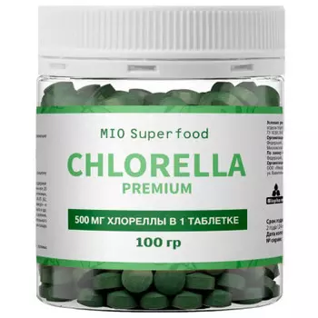 Хлорелла 200 таблеток
