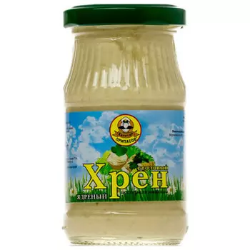 Хрен капитан припасов 170 г столовый ядрёный ст/б твист