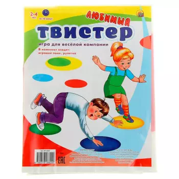 Игра напольная рыжий кот твистер любимый ир-8800