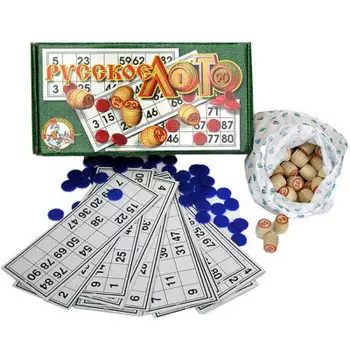 Игра настольная лото деревянное десятое королевство р26531