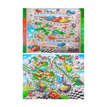 Игра настольная рыжий кот 2 в1 гонки чемпионов ин-7915