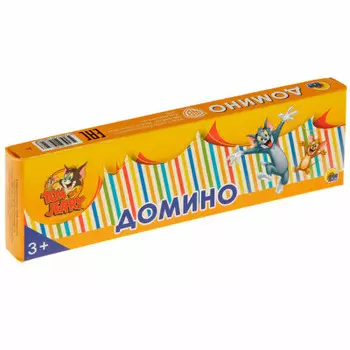 Игра настольная Рыжий Кот домино том и джерри-8 ин-9852