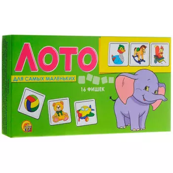 Игра настольная рыжий кот лото д/самых маленьких ин-9057