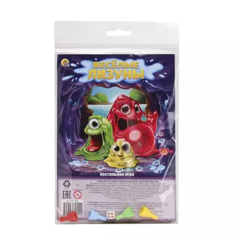 Игра настольная рыжий кот мини-игры веселые лизуны ин-2604