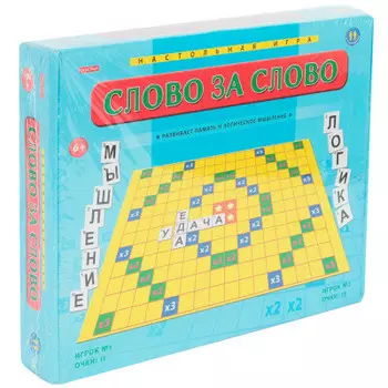 Игра настольная Рыжий Кот слово за слово ин-2213