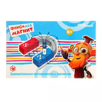 Игра настольная степ пазл фиксилаб магнит 76167