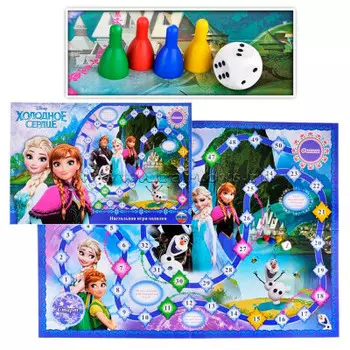 Игра настольная умка ходилка дисней холодное сердце 4690590091029
