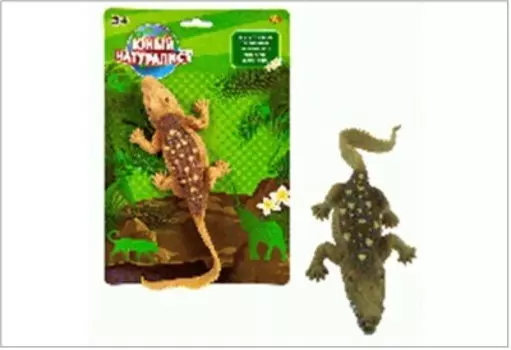 Игрушка абтойс юный натуралист животные крокодил pt-01184