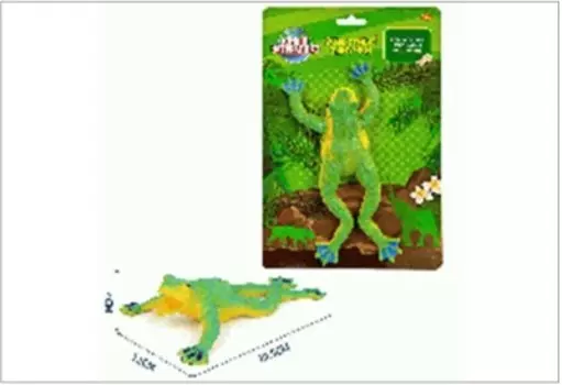 Игрушка абтойс юный натуралист животные-тянучки лягушка зеленый pt-01137пц