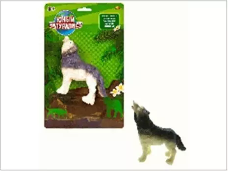 Игрушка абтойс юный натуралист животные волк pt-01177
