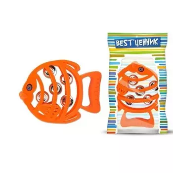 Игрушка бубен бестценник рыбка 50533