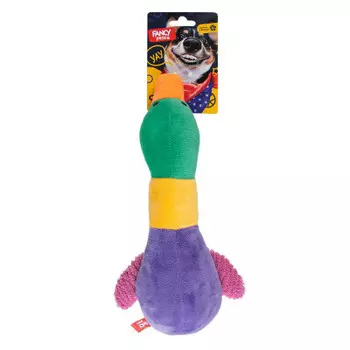 Игрушка для животных мягкая утка fps7