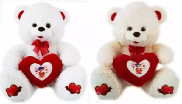 Игрушка мягка медведь с сердцем