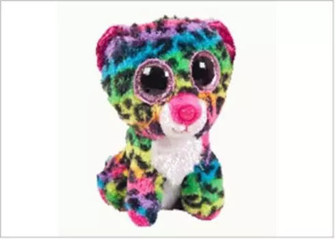 Игрушка мягкая абтойс леопард 15 см мультиколор м0011