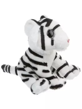 Игрушка мягкая абтойс тигренок бенгальский белый 15 см m5042